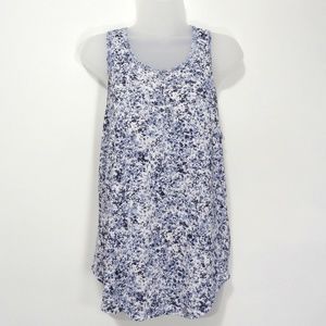 Athleta Speckled/ Splatter Design Tank Top Size MT
